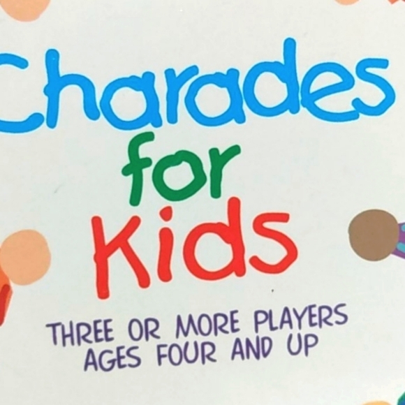 CHARADES FOR KIDS CARD GAME NIB - Picture 2 of 6
